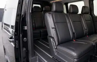 11-seater interior seating and child-seat planning