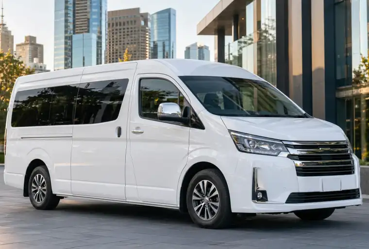 Premium Maxi Taxi Melbourne 11-seater van exterior Melbourne